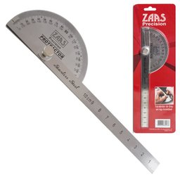 Transferidor de Graus Meia Lua - 0 a 180° - 33,0001 - Zaas - 2
