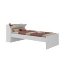Ver imagem 4 de Cama Solteiro Lumina Espresso Móveis Branco