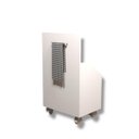 Ver imagem 1 de Encaixe para Lavanderia Multiuso com Rodinhas Armário Nicho Embutir Gabinete Tanque Puxador Alça