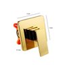 Registro com Acabamento Misturador Monocomando Chuveiro Gold - 4