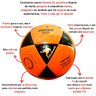 Bola de Futevôlei Altinha Dalebol Ft5 Soft Pro - Laranja - 2