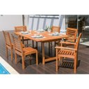 Ver imagem 2 de Mesa Alongável de Madeira Maciça Ipanema Mestra Móveis