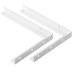 Cantoneira Valente Ld 40cm Aço Branco ORDENARE - 1