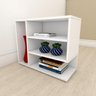 Mesa Lateral para sofá simples em mdf Branco - 1