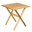 Ver imagem 1 de Mesa de Madeira Maciça Dobrável para Área Externa 70CMX70CM Ipanema Marrom/Polisten Jatobá