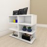 Estante para livros simples em mdf Branco - 1