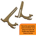 Ver imagem 4 de Kit 30 Suporte Mdf Placas Azulejos Bordado Quadro 10cmx9cm