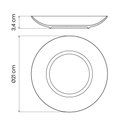 Ver imagem 4 de Jogo de Pratos e Xícaras 36 Peças Leonora em Porcelana Branco - Tramontina