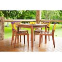Ver imagem 1 de Mesa de Madeira Maciça para Área Externa 85cmx85cm Ipanema 