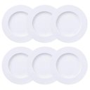 Ver imagem 1 de 6 Pratos 17cm Pratinhos Pão Branco Café da Manhã Porcelana Maria Augusta Tramontina