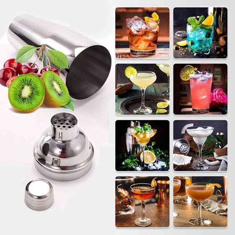 Kit Bar 12 Peças Inox Coqueteleira 550ml Caipirinha Lorben - 6