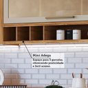 Ver mais imagens de Armário de Cozinha Modulada com Balcão e Tampo 14 Portas 6 Gavetas Ágata 100% Mdf Vidro Reflecta Amê
