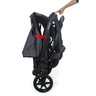 CARRINHO DE GEMEOS DOPPIO II PRETO/GRAFITE + BEBE CONFORTO E BASE - GALZERANO - 6