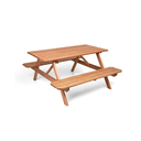 Ver imagem 1 de Mesa Picnic com 2 Bancos Madeira Maciça Ipanema Mestra Móveis