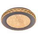 Ver imagem 1 de Plafon Cristal Transparente Espelhado 28cm LED 12W 3000K