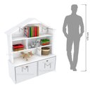 Ver imagem 6 de ESTANTE PARA LIVROS FORMATO CASA M160.2021.B (QUARTO) MUNDI MOVEIS