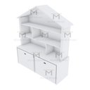 Ver imagem 5 de ESTANTE PARA LIVROS FORMATO CASA M160.2021.B (QUARTO) MUNDI MOVEIS