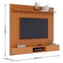 Ver imagem 3 de Painel para Tv Home Suspenso Ripado Ambiente Loft 1.8 Nature - Imcal