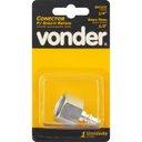 Ver imagem 1 de Conector Femea Rosca 1/4x1/2" com 1 peça - Vonder