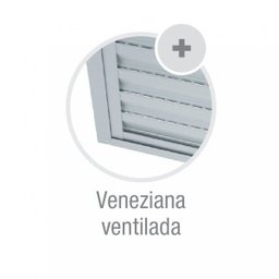 Porta Balcão de Correr Alumínio Veneziana 6 Folhas Esmaltada Alumifort 216 x 200cm Sasazaki - 4