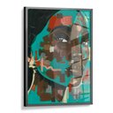 Ver imagem 1 de Quadro Decorativo Pintura Mulher Negra-24x34Cm