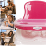 Cadeirinha de Alimentação Portatil Desmontavel Kiddo Candy Rosa - 4
