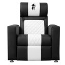 Ver imagem 3 de Poltrona Gamer Sparta com Encosto Reclinável e Carregador Usb:corino Preto/branco