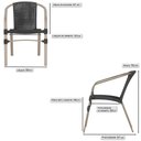 Ver imagem 2 de 01 Cadeira Floripa Aluminio Trama Original