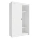 Ver mais imagens de Kit Guarda-roupa Infantil Milano 2 Portas de Correr + Cômoda Branco Madesa