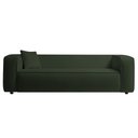 Ver imagem 7 de Kit Sofá 3 Lugares 180cm e Poltrona Decorativa Escritório Orgânico Cecília Linho Verde