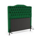 Ver imagem 2 de Kit Cabeceira Decorativa Para Cama Box Pollux e Calçadeira Sagitarius 140 Para Cama de Casal Sued Ve