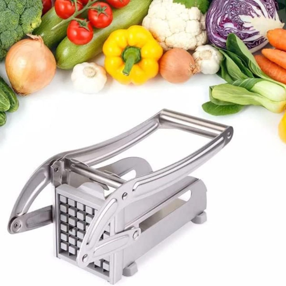 Cortador Picador Industrial de Batata Inox - 4