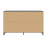 Cômoda Kappesberg 6 Gavetas Cinza Sagrado 134cm X 81cm - 7