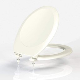 Assento Sanitário Oval em Resina Termofixa Prime Universal Tupan - 3