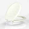 Assento Sanitário Oval em Resina Termofixa Prime Universal Tupan - 3