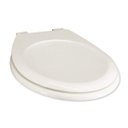Ver imagem 2 de Assento Sanitário Termofixo Oval Esmaltado Bege Tupan