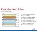 Ver imagem 6 de Cama Box Crc Solteiro +Colchão Molas Ensacadas Eco Linho Paropas 88