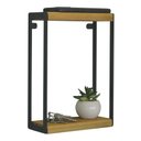 Ver imagem 3 de Nicho Industrial Strassis Design Sd-5009 Preto