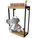 Ver imagem 5 de Nicho Industrial Strassis Design Sd-5009 Preto