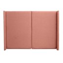Ver imagem 2 de Cabeceira Cama Queen 176 Cm Estofada Linho ou Veludo Editável Cor:veludo Slim Rose