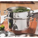 Ver imagem 2 de Jogo de Panelas 2 Peças Inox Fundo Triplo Solar Tramontina