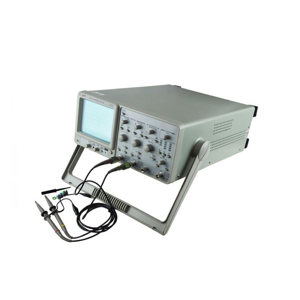 Osciloscópio Analógico 100Mhz 2 Canais 11 Escalas Trigger Slope Medidor Oa-100