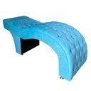Ver imagem 1 de Maca Estética Estofada M1 70cm Veludo Azul Turquesa - In9 Decor