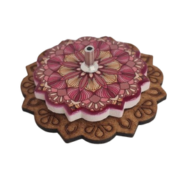 Incensário Mandala com Mdf - 2