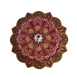 Incensário Mandala com Mdf - 1