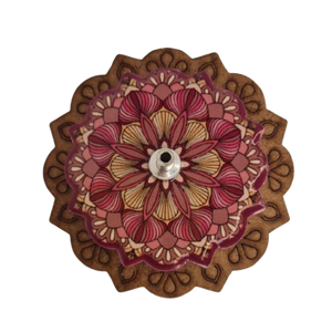 Incensário Mandala com Mdf