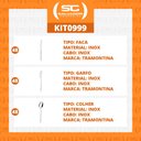 Ver imagem 2 de KIT - Jogo de Facas, Garfos e Colheres Búzios 144 Peças em Aço Inox IBAG - Tramontina