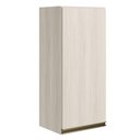Ver imagem 1 de Armario Aereo 1 Porta MDF 40x90 cm Kali 119771 Bianco Toq Nicioli