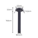 Ver imagem 5 de Spot Led Embutir Lea Direcionável 24° 23cm 5w 2700k Preto Nordecor St2924