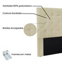 Ver imagem 3 de Cabeceira Cama Box Queen 160 Cm Verona Veludo S04 - D'Rossi